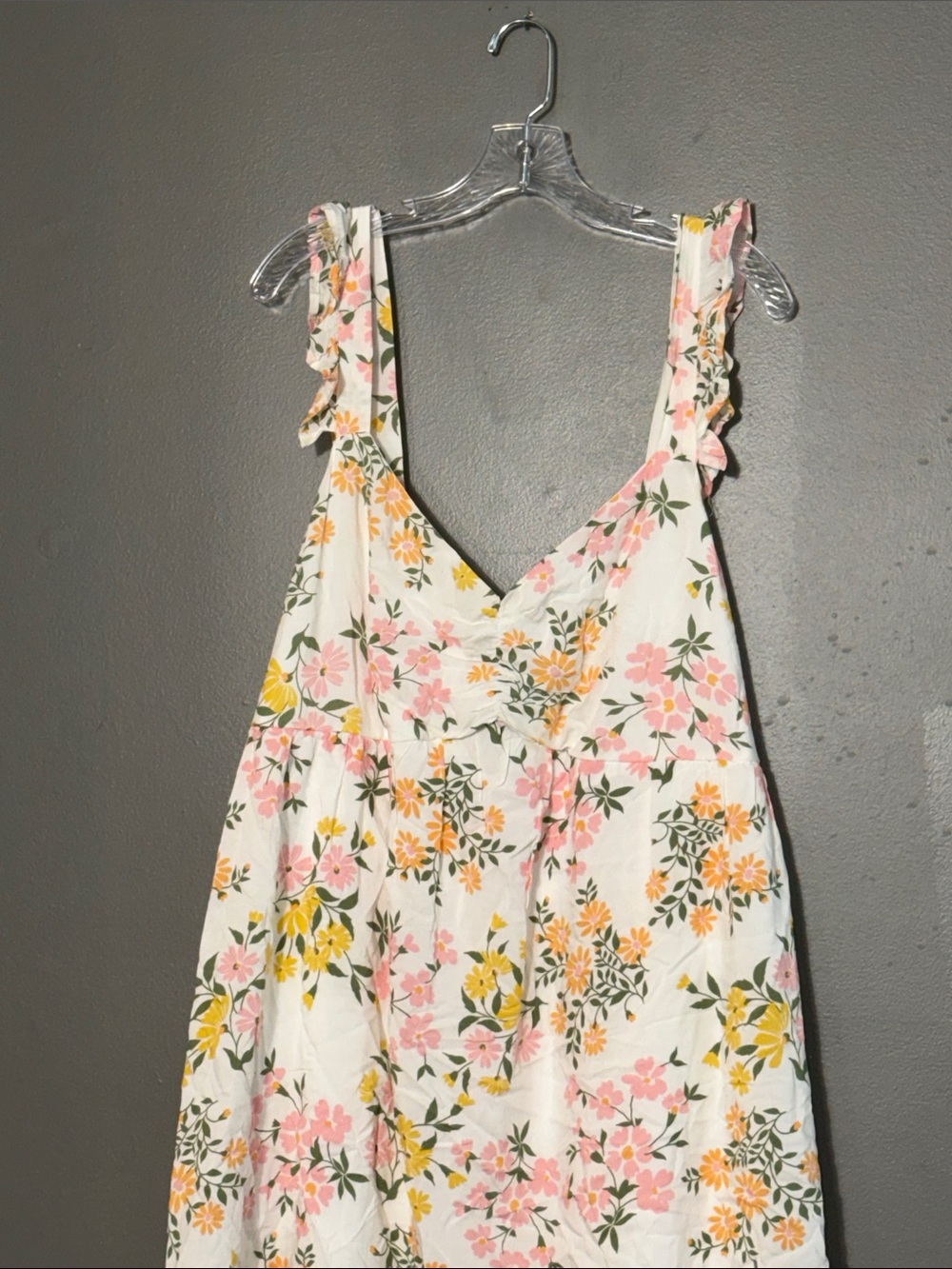 Andree by Unit Morning Sunrise Floral Mini Dress 2X NWT - Picture 2 of 8